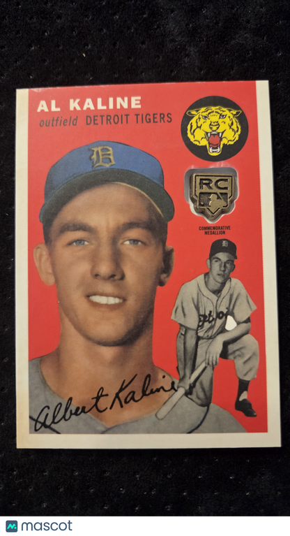 2020 Topps - Rookie Card Retrospective Logo Medallions Al Kaline #RCR-AK Black