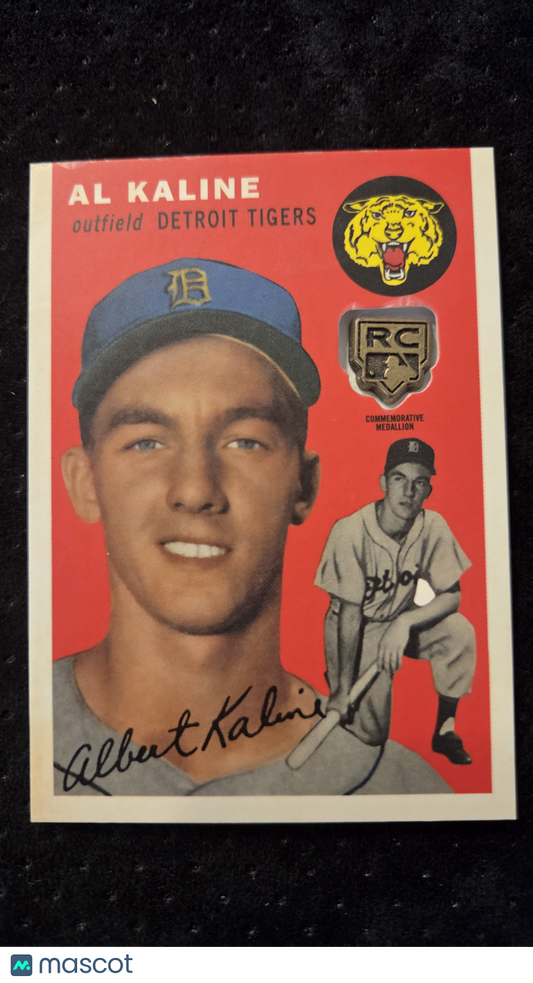 2020 Topps - Rookie Card Retrospective Logo Medallions Al Kaline #RCR-AK Black