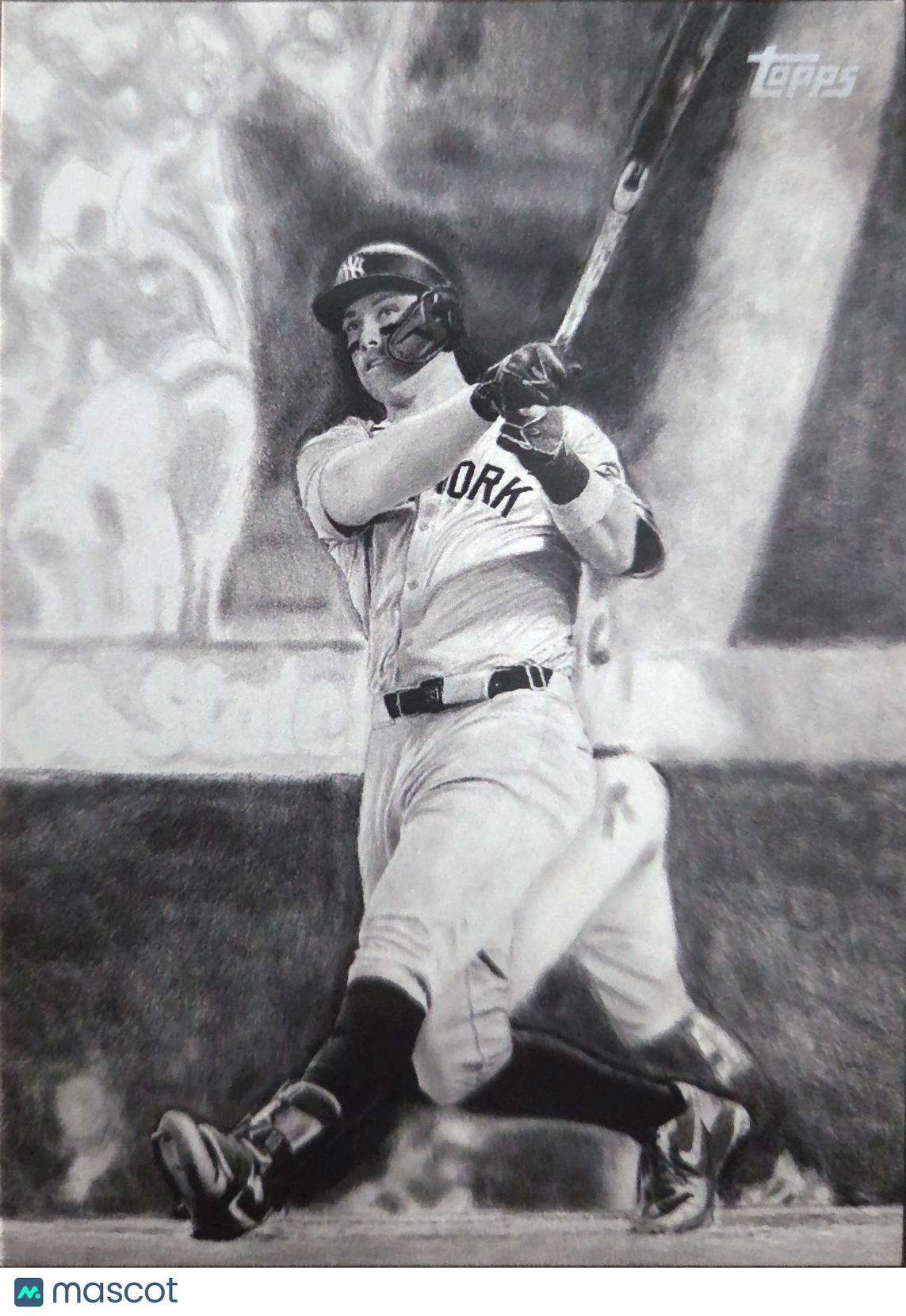 2025 Topps Keegan Hall Art Collection Aaron Judge #KHAC-2