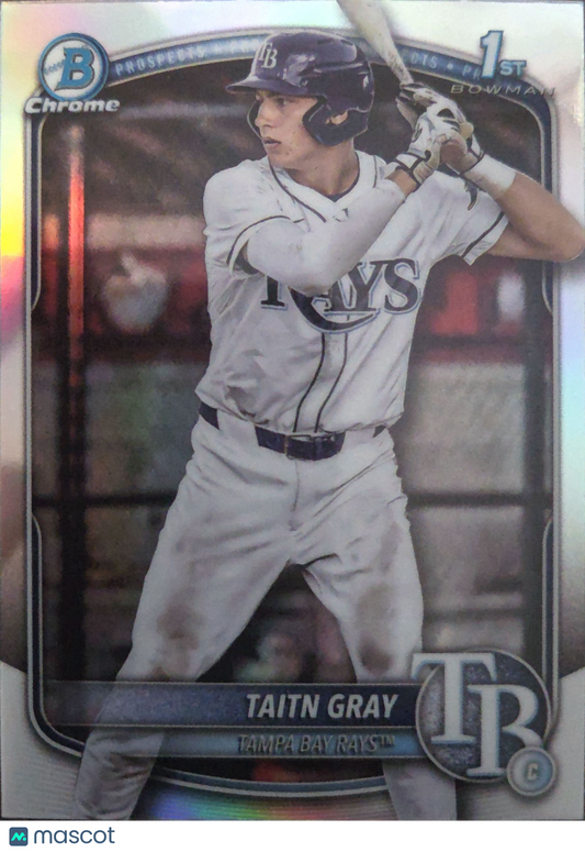 2025 Bowman Chrome Taitn Gray #BDC-7 Refractor