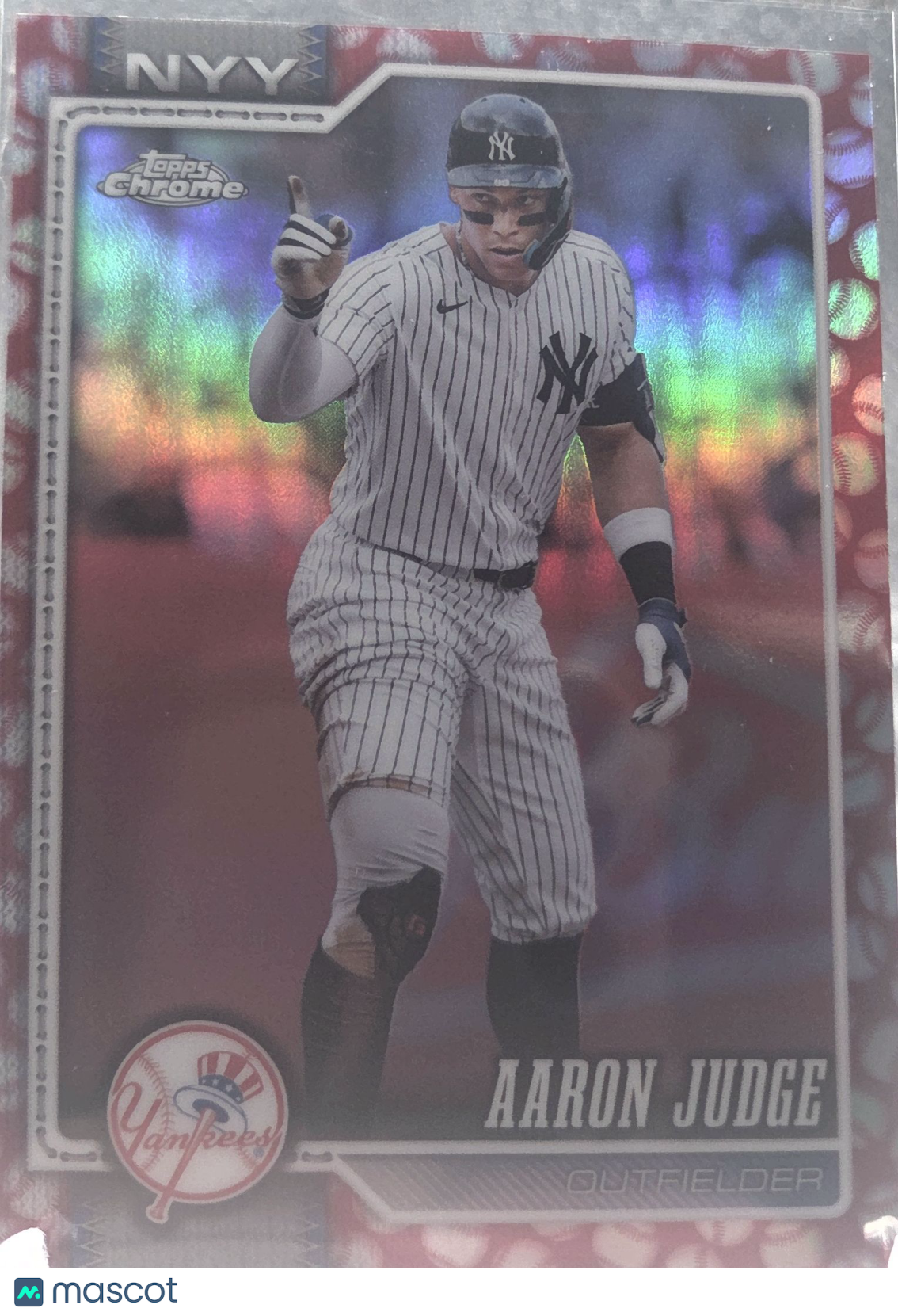 2026 Topps Chrome Aaron Judge #100 Logofractor