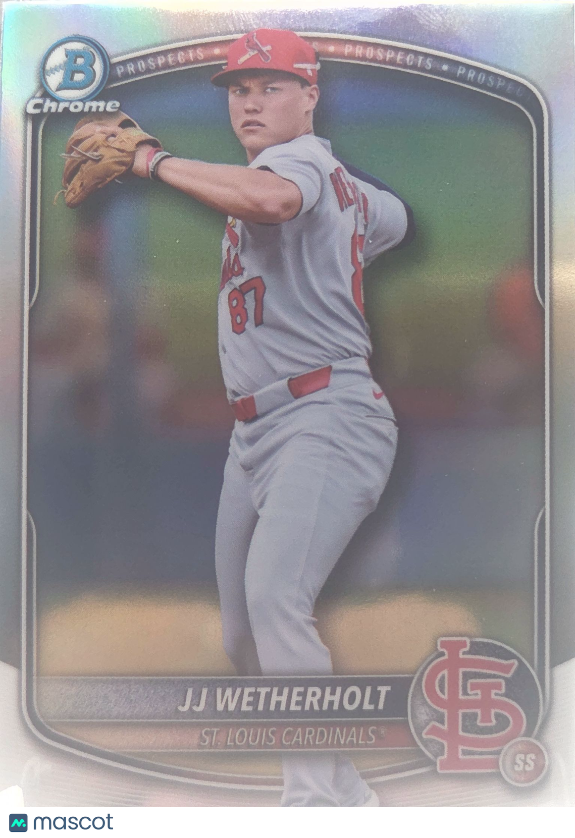 2025 Bowman Chrome JJ Wetherholt #BDC-145 Refractor