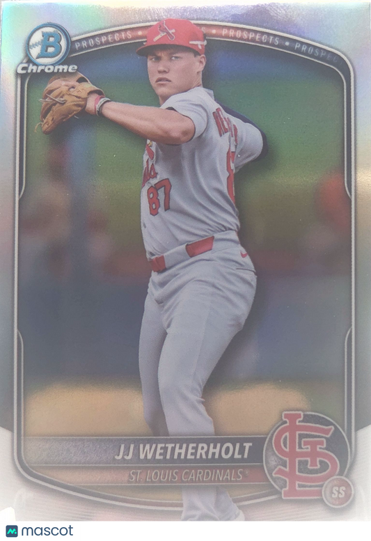 2025 Bowman Chrome JJ Wetherholt #BDC-145 Refractor