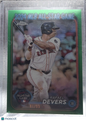 2024 Topps Chrome Rafael Devers #ASGC-36 Green Refractor /99