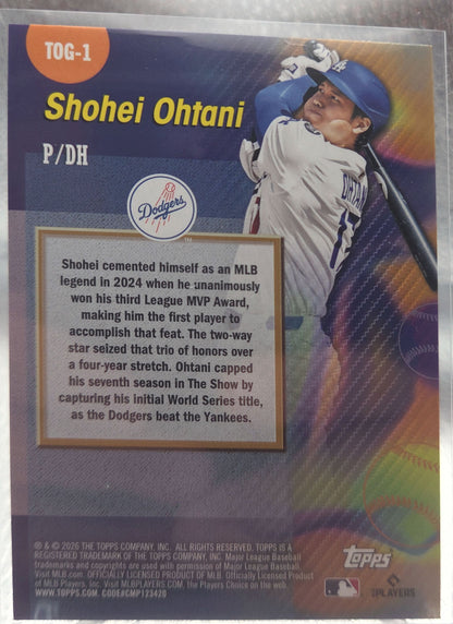 2026 Topps Titans of the Game Shohei Ohtani #TOG-1