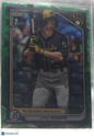 2024 Bowman Chrome Luke Adams #BCP-50 Green Shimmer Refractor
