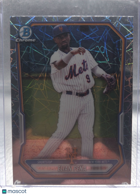 2020 Bowman Chrome Elian Peña #BCP-91 Mojo Refractor