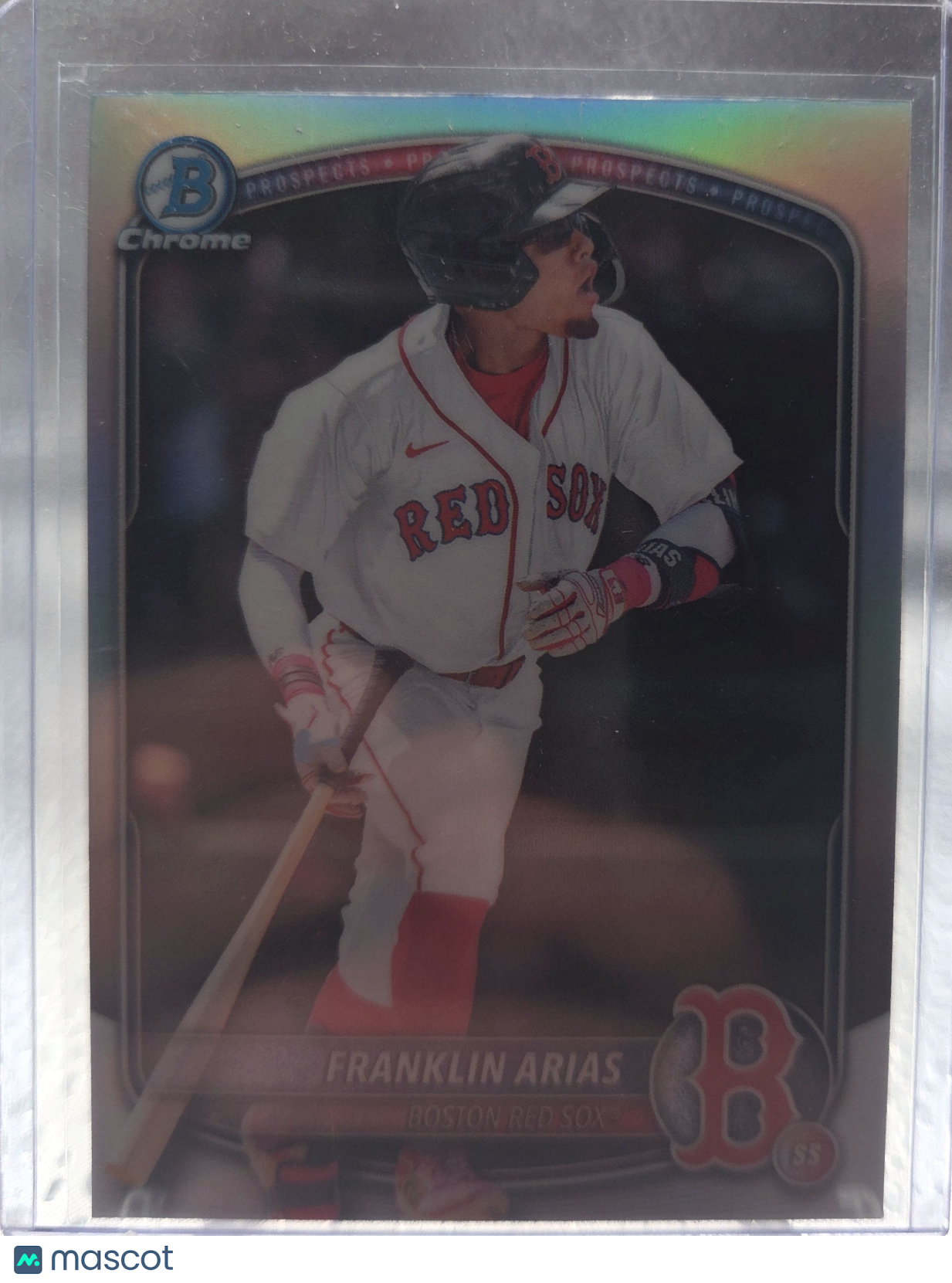 2025 Bowman Chrome Draft Franklin Arias #BDC-13 Refractor