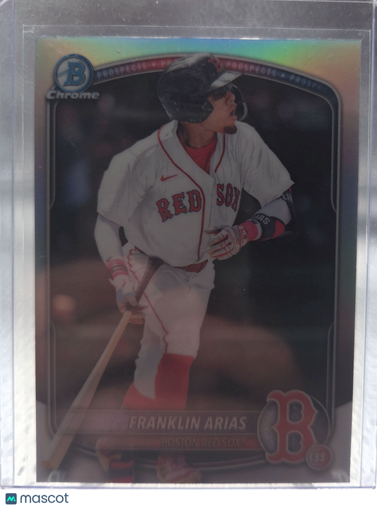 2025 Bowman Chrome Draft Franklin Arias #BDC-13 Refractor