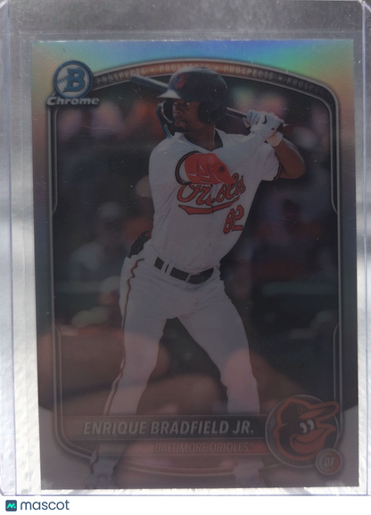 2025 Bowman Chrome Draft Enrique Bradfield Jr. #BDC-198 Refractor