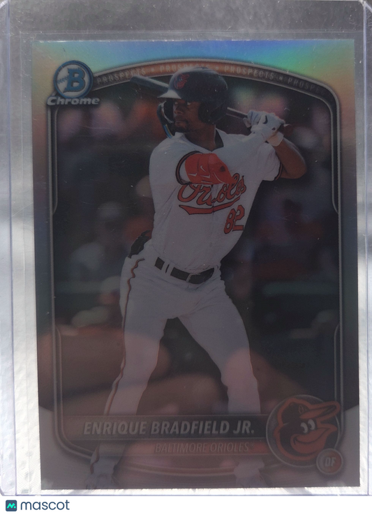 2025 Bowman Chrome Draft Enrique Bradfield Jr. #BDC-198 Refractor