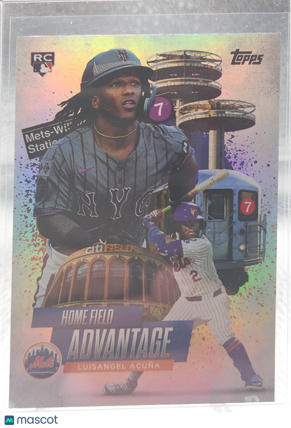 2025 Topps Home Field Advantage Luisangel Acuña #HA-31 RC