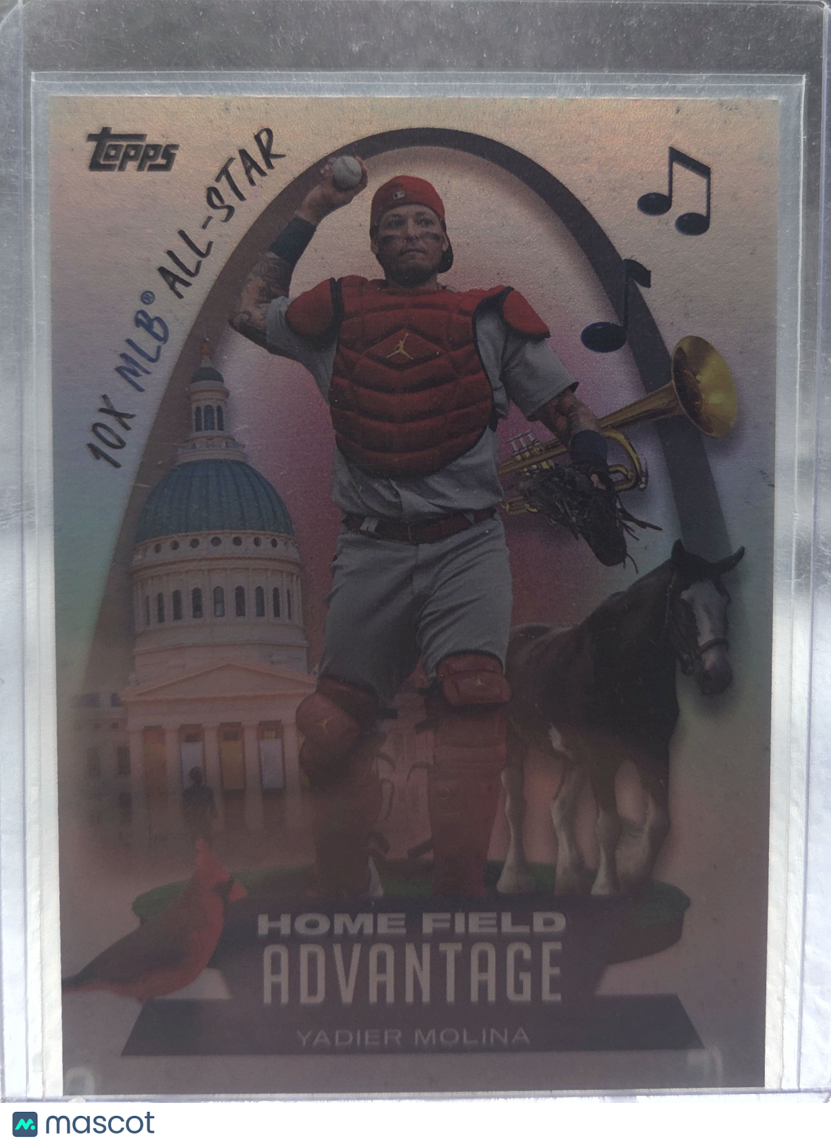 2022 Topps Home Field Advantage Yadier Molina #HA-16