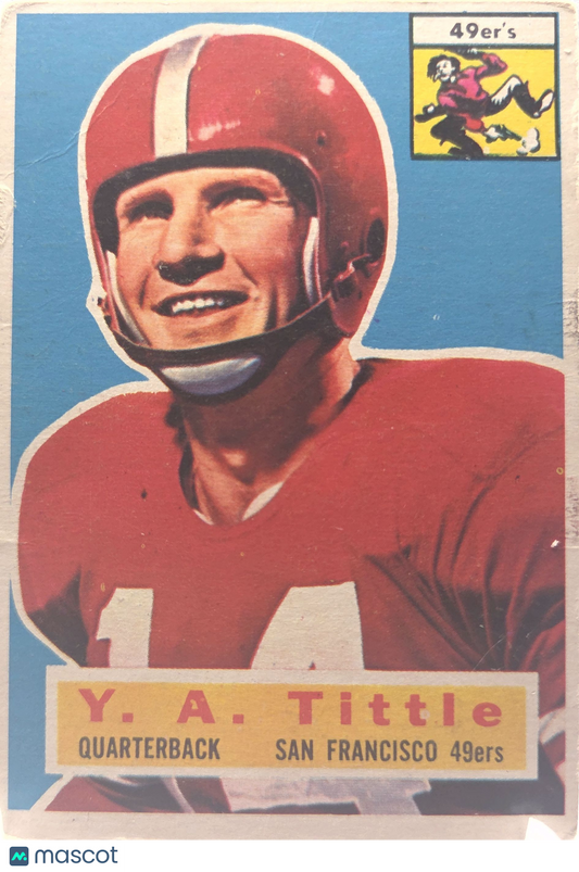 1956 Topps Y.A. Tittle #86