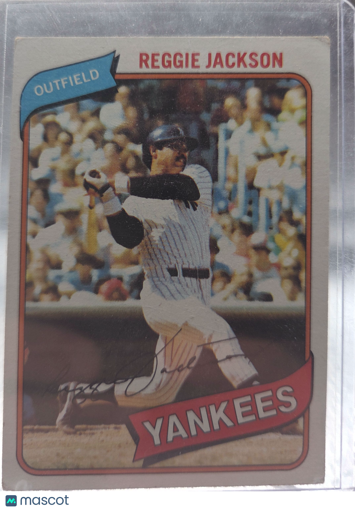 1980 Topps Reggie Jackson #600