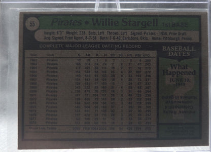 1978 Topps Willie Stargell #55
