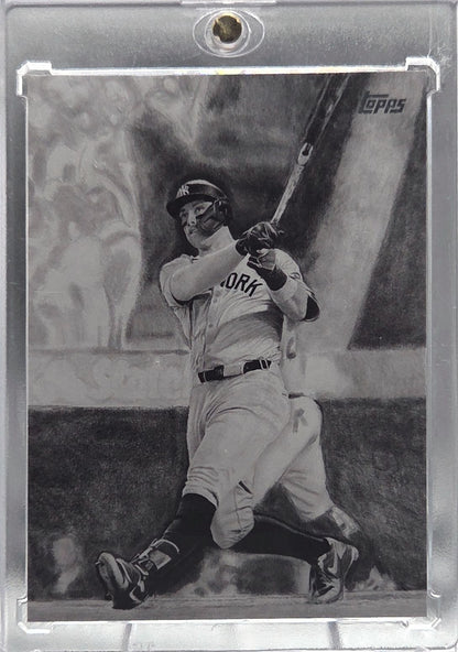 2025 Topps Keegan Hall Art Collection Aaron Judge #KHAC-2